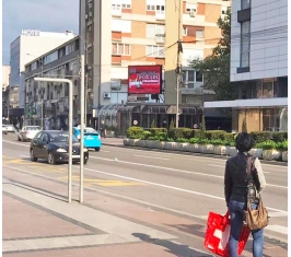 Niš - LED Ekran - Trg Kralja Milana - AA