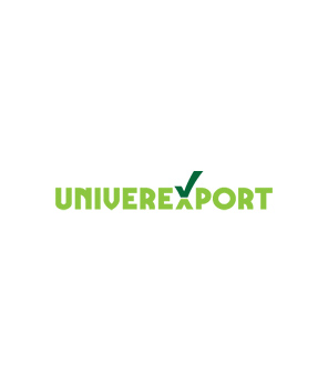 Logo kompanije Univerexport.