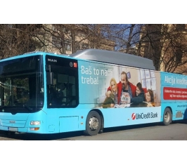 Beograd - Oglašavanje na privatnim autobusima gradskog saobraćaja u Beogradu AG