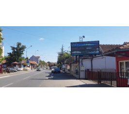 Lazarevac – LED ekran R – Dula Karaklajica 14 (kod pijace)