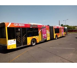 Beograd - Oglasavanje Zglobni Solaris M autobus