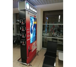 Totemi - Led Displej – Aerodrom Nikola Tesla - Hodnik kod C4 NG (Cena je za 22 ekrana)