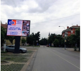 Kikinda - LED Ekran - Centar KM