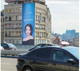 Beograd - Fasadna Reklama - Brankov most AG