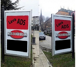 Novi Sad - City light - Ugao Modene i Bul.Mihajla Pupina Z