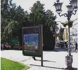 Novi Sad - Exclusive CityLight - Dunavski park