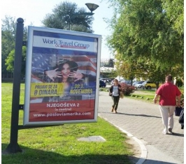 Novi Sad - CityLight - Stražilovska VU