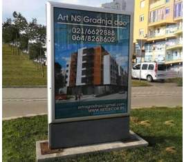 Novi Sad - CityLight - Bulevar Evrope GS