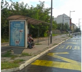 Novi Sad - Autobuska stajališta - Bulevar patrijarha Pavla, ugao sa Vršačkom