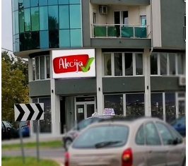 Novi Sad - LED Ekran - Bulevar Evrope i Patrijarha Pavla