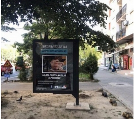 Novi Sad - CityLight - Ugao Miše Dimitrijevića i Braće Ribnikar