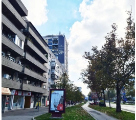 Novi Sad - Fasadna reklama - Bulevar oslobodjenja 115b