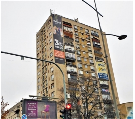 Novi Sad - Fasadna reklama - Bulevar oslobodjenja 115a