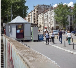 Beograd - LED Ekran - Starine Novaka (Poštanska štedionica)
