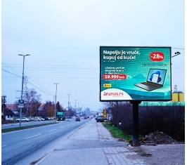 Kruševac - LED Ekran - Jasički put SM07