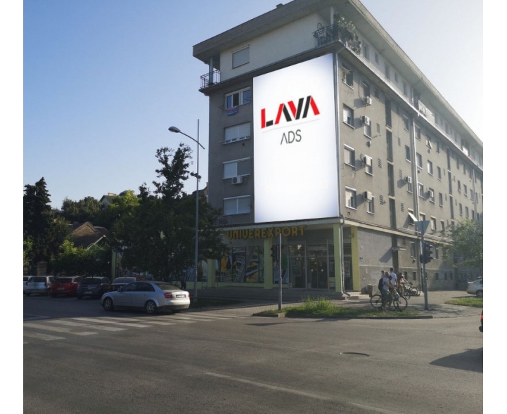 Novi Sad - Fasadna Reklama - Cara Dušana LA01