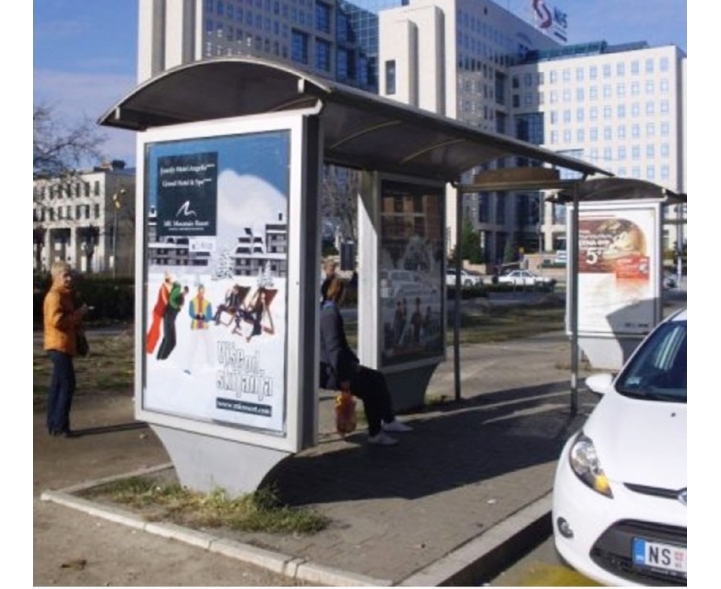 Novi Sad - Autobuska stajališta - Bulevar oslobođenja, Most slobode 1
