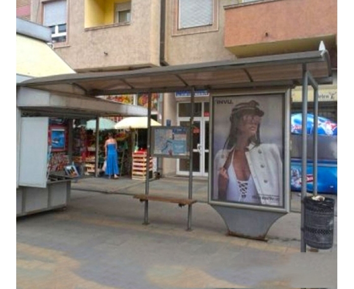 Novi Sad - Autobuska stajališta - Hadži Ruvimova, kod broja 48