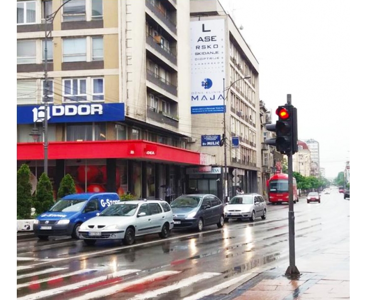 Niš - Fasadna Reklama - Generala Milojka Lešjanina SN01