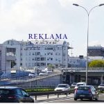 Beograd - Reklama na krovu - Kod Beogradske Arene MP