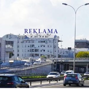 Beograd - Reklama na krovu - Kod Beogradske Arene MP
