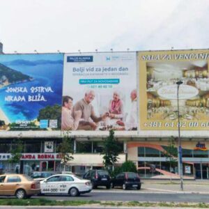 Novi Sad - Fasadna reklama - Bulevar oslobođenja Z