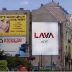 Novi Sad - Fasadna reklama - Bulevar Kralja Aleksandra 14a M