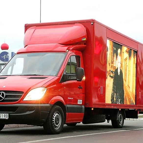 LED DISPLAY vozilo