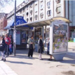 Novi Sad - Autobuska stajališta - Bulevar oslobođenja, hotel Novi Sad