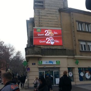 Novi Sad  - LED Ekran - Centar