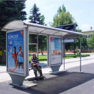 Novi Sad - Autobuska stajališta - Bul. cara Lazara, ugao sa Balzakovom