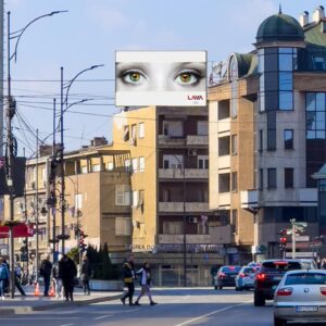 Niš - Reklama na krovu - Centar MR