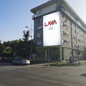 Novi Sad - Fasadna Reklama - Cara Dušana LA01