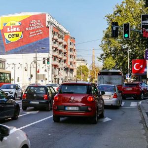 Beograd - Fasadna reklama - Bulevar Despota Stefana AG
