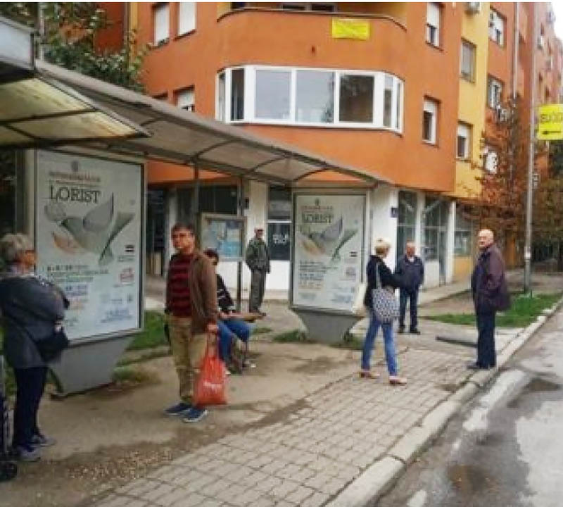 Novi Sad - Autobuska stajališta - Marka Miljanova G