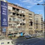 Beograd - Fasadna reklama - Tašmajdan AG