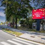Novi Sad - LED Ekran - Ugao Partizanske i Temerinske  JP