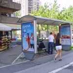 Novi Sad - Autobuska stajališta - Maksima Gorkog sa Bul. oslobođenja
