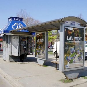 Novi Sad - Autobuska stajališta - Satelitska pijaca, Futoški put