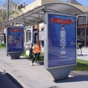 Novi Sad - Autobuska stajališta - Narodnog fronta sa Fruškogorskom