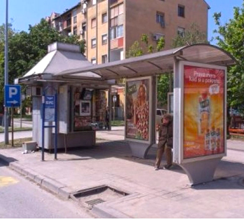 Novi Sad - Autobuska stajališta - Kraljevića Marka, preko puta SUP-a