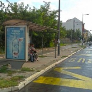 Novi Sad - Autobuska stajališta - Bulevar patrijarha Pavla, ugao sa Vršačkom