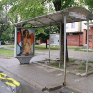 Novi Sad - Autobuska stajališta - Narodnog fronta, ugao sa Ive Andrića