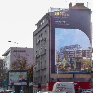 Beograd - Fasadna reklama - Cvijićeva AG