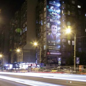 Beograd - Fasadna Reklama - Pančevački most AG