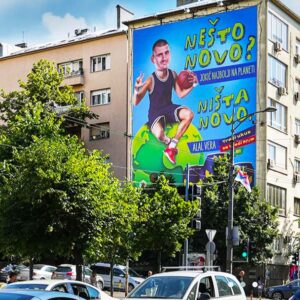 Beograd - Fasadna Reklama - Generalštab AG