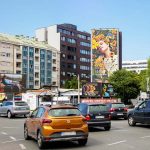 Beograd - Fasadna Reklama - Kapija Vračara AG