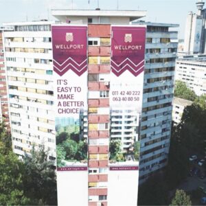 Beograd - Fasadna Reklama - Milutina Milankovića i Omladinskih brigada N