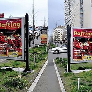 Novi Sad - City light - Bul. oslobođenja ulaz na Futošku pijacu Z