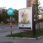 Novi Sad - City light - Bul. oslobođenja,  preko puta NISa